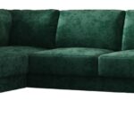 Γωνιακός καναπές Radial Max II-Prasino-Αριστερή