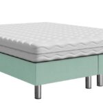 Επενδυμένο κρεβάτι Lux-Baza-Menta-200 x 180 x 30
