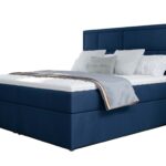 Επενδυμένο κρεβάτι Dorma-140 x 200-Mple Skouro