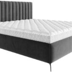 Επενδυμένο κρεβάτι Morris-160 x 200-Gkri Skouro