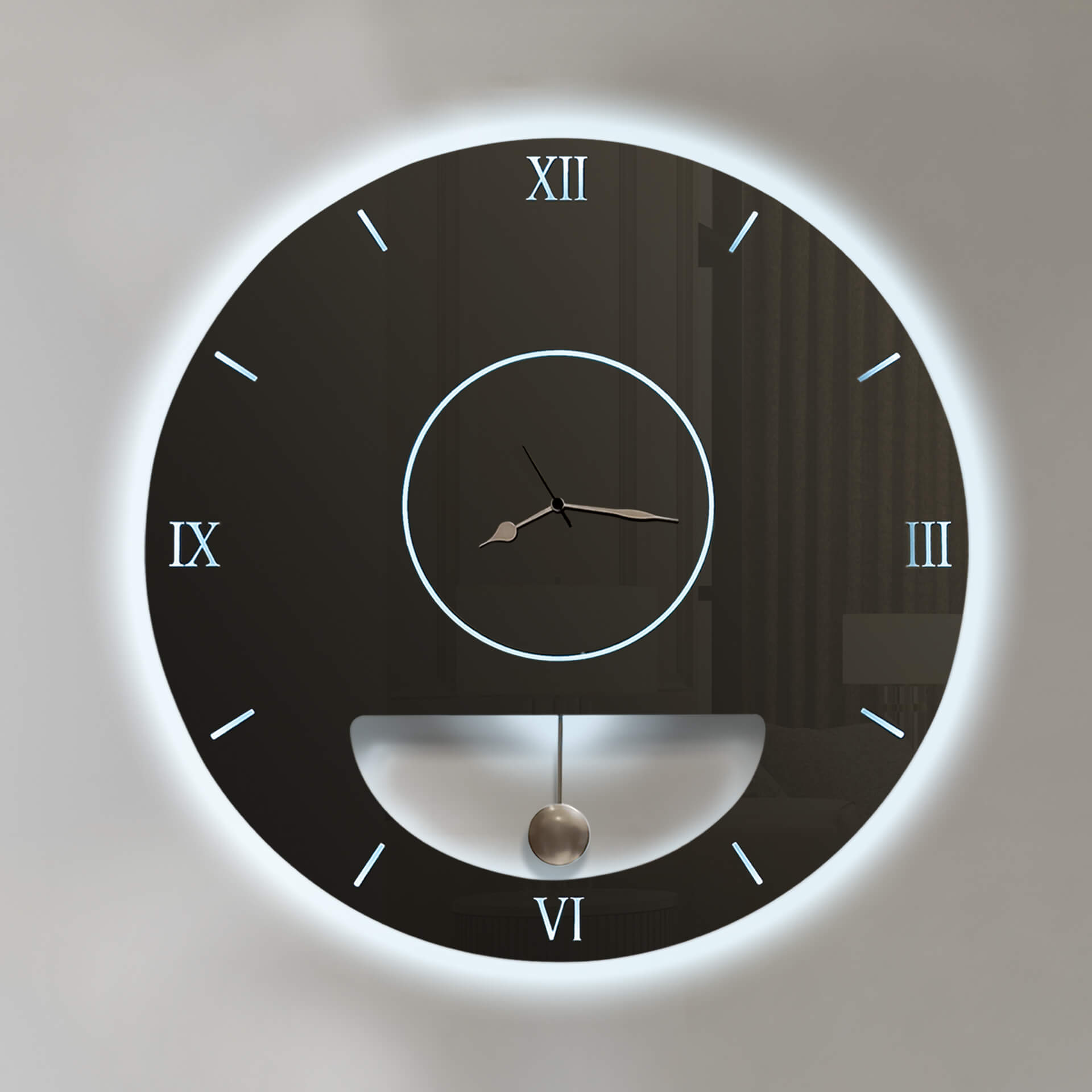 Καθρέπτης Ρολόι Εκκρεμές - Alexandros Furniture