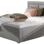 Επενδυμένο κρεβάτι Ross-160 x 200-Gkri-Με μηχανισμό ανύψωσης