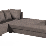 Γωνιακός καναπές Trendy-Δεξιά-265φ 165β εκ.-Staxti