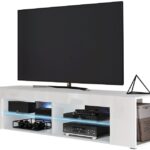 Έπιπλο τηλεόρασης Smart-Μήκος: 137 εκ.-Leuko