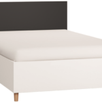 Κρεβάτι Simple-120 x 200-Λευκό - Μαύρο