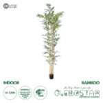 GloboStar® Artificial Garden BAMBOO 20038 Τεχνητό Διακοσμητικό Φυτό Μπαμπού Υ280cm