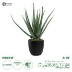 GloboStar® Artificial Garden ALOE 20065 Τεχνητό Διακοσμητικό Φυτό Αλόη Υ50cm