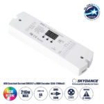 GloboStar® 73146 D4C-L SKYDANCE DC DMX512 Constant Current & RDM Decoder 4 Καναλιών DC 12-48V 4 x 1A 54W - Max 4A 216W - IP20 Μ17 x Π5 x Υ2.5cm - 5 Χρόνια Εγγύηση