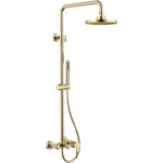 Μπαταρία σταθερού ντους με ρουξούνι ARTEMIS Oro SO551B-O KARAG