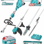 TOTAL ΕΠΑΓΓ. ΠΟΛΥΜΗΧΑΝΗΜΑ 4 σε 1 ΜΠΑΤ. Li-ion 2X20V(40V) / 4Ah / 2 ΜΠΑΤ. BL Motor (TSTLI2040386)