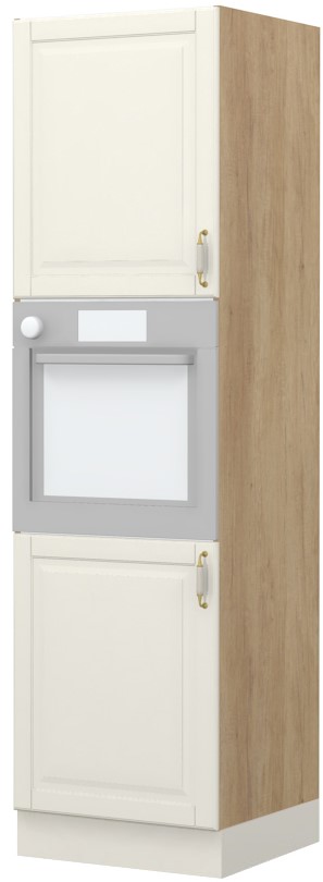 Επιδαπέδιο ντουλάπι φούρνου ψηλό Toscana K21-60-2KR-Δρυς
