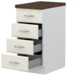 Επιδαπέδιο ντουλάπι Toscana R40-4M BOX
