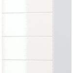 Ντουλάπι κρεμαστό Hudson V7-45-1K-Λευκό - Λευκό γυαλιστερό