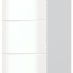 Ντουλάπι κρεμαστό Hudson V7-80-1K-Λευκό - Λευκό γυαλιστερό