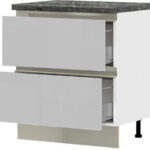 Επιδαπέδιο ντουλάπι Trinity R80-2M BOX-Leuko Gualistero