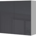 Ντουλάπι κρεμαστό Trinity V7-80-2K-Anthraki Gualistero