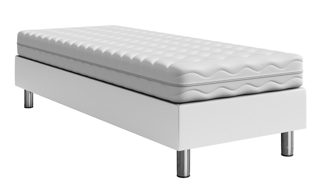 Επενδυμένο κρεβάτι Lux-Baza-Leuko-200 x 120 x 30