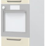 Επιδαπέδιο ντουλάπι φούρνου ψηλό Modena K21-60-2KR-Μπεζ