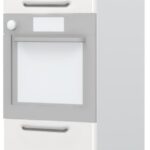 Επιδαπέδιο ντουλάπι φούρνου ψηλό Modena K21-60-2KR-Λευκό - Λευκό γυαλιστερό