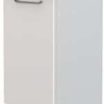 Επιδαπέδιο ντουλάπι Modena R-40-1K-Λευκό - Γκρι ανοιχτό