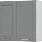Ντουλάπι κρεμαστό Tahoma V7-80-2K-Γραφίτης