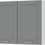 Ντουλάπι κρεμαστό Tahoma V7-90-2K-Γραφίτης