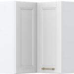 Ντουλάπι κρεμαστό γωνιακό Tahoma V7-UG-2K-Λευκό ματ