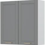 Ντουλάπι κρεμαστό Tahoma V9-90-2K-Γραφίτης