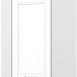 Ντουλάπι κρεμαστό γωνιακό Tahoma V9-UG-1K-Λευκό ματ