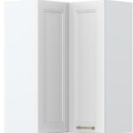 Ντουλάπι κρεμαστό γωνιακό Tahoma V9-UG-2K-Λευκό ματ