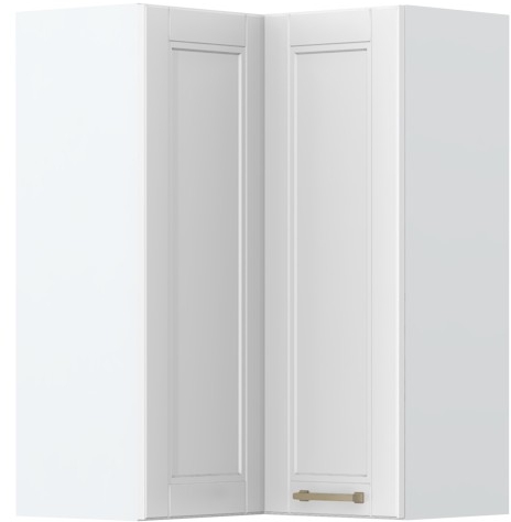 Ντουλάπι κρεμαστό γωνιακό Tahoma V9-UG-2K-Λευκό ματ