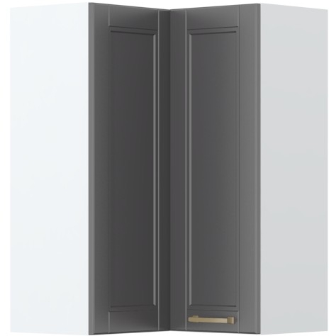 Ντουλάπι κρεμαστό γωνιακό Tahoma V9-UG-2K-Γραφίτης