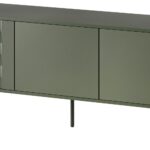 Έπιπλο τηλεόρασης Tresse 150 3D-Prasino Skouro