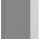 Ντουλάπι κρεμαστό Tahoma V9-60-1K-Γραφίτης
