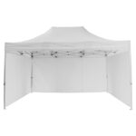 GAZEBO ΕΠΑΓΓΕΛΜΑΤΙΚΟ ΒΑΡΕΩΣ ΤΥΠΟΥ FB921098.01 ΠΤΥΣΣΟΜΕΝΟ ΑΛΟΥΜΙΝΙΟΥ 3x4,5x3,4Yμ