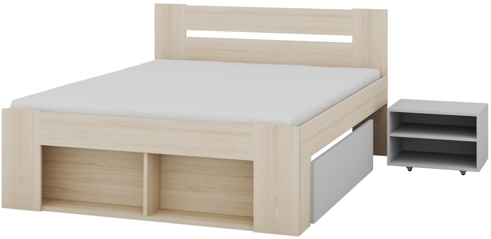 Κρεβάτι Corina με δύο κομοδίνα-160 x 200