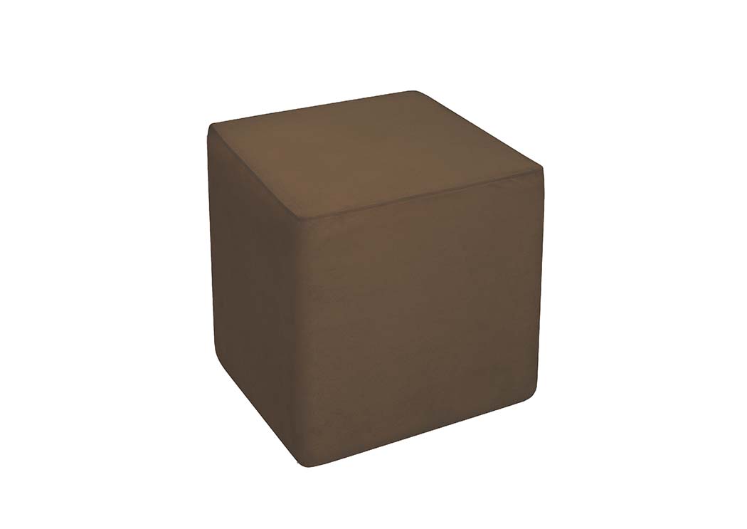 Σκαμπό Zaro 40/40/40 εκ, 1219922701 Καφέ ,Genomax