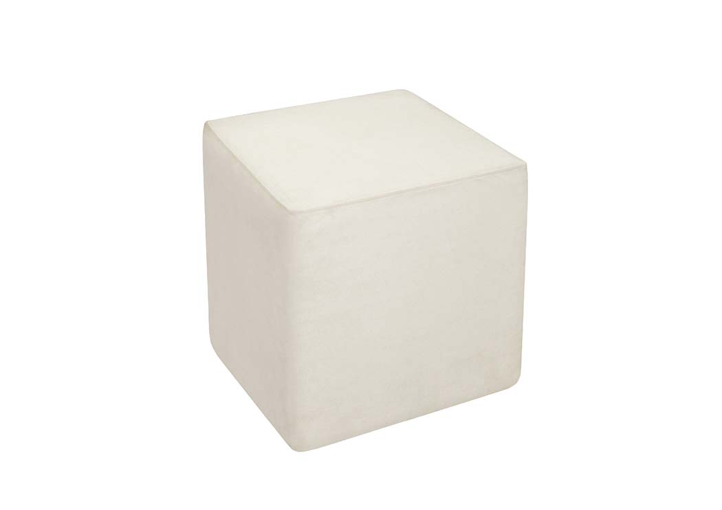 Σκαμπό Zaro 40/40/40 εκ, Λευκό 1219922702,Genomax