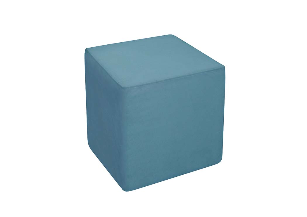 Σκαμπό Zaro 40/40/40 εκ, Μπλε 1219922703,Genomax