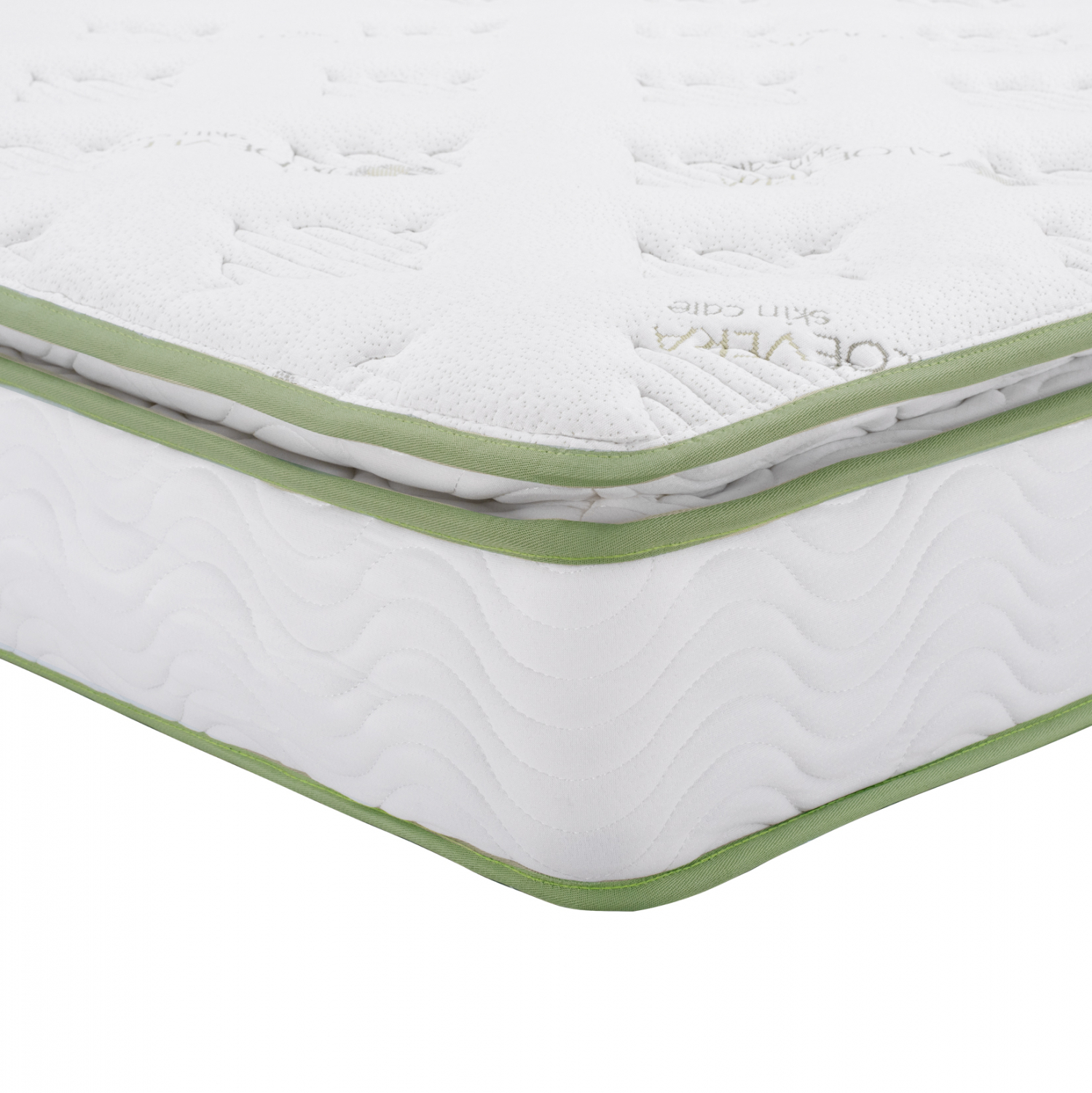 ΣΤΡΩΜΑ CONTINUOUS SPRING ΑΝΩΣΤΡΩΜΑ ALOE VERA 150X200 FB9372.15 ΜΟΝΗΣ ΟΨΗΣ