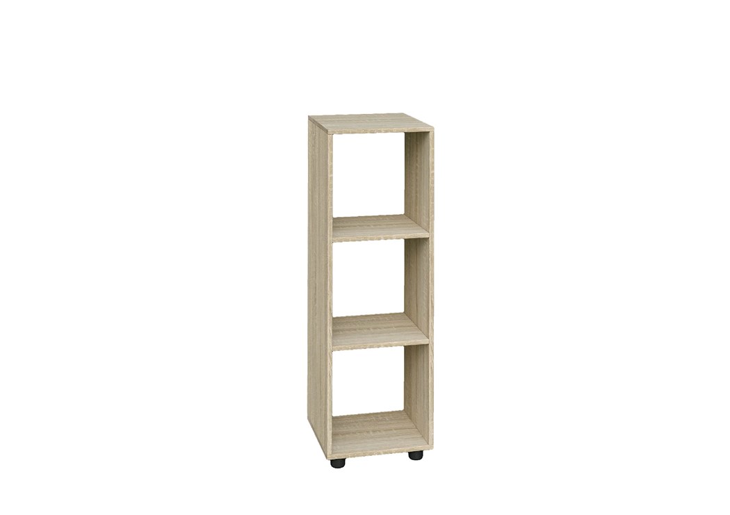 Βιβλιοθήκη ανοιχτή 35x33x106, Kubo 3 Παστέλ, Genomax