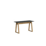 Γραφείο Pluton Ανθρακί-Χρυσό Δρυς 138x60x77cm