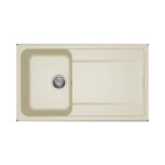 Νεροχύτης κουζίνας LIFE 400 Bianco Antico 62 ELLECI 86x50cm