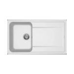 Νεροχύτης κουζίνας LIFE 400 Bianco 68 ELLECI 86x50cm