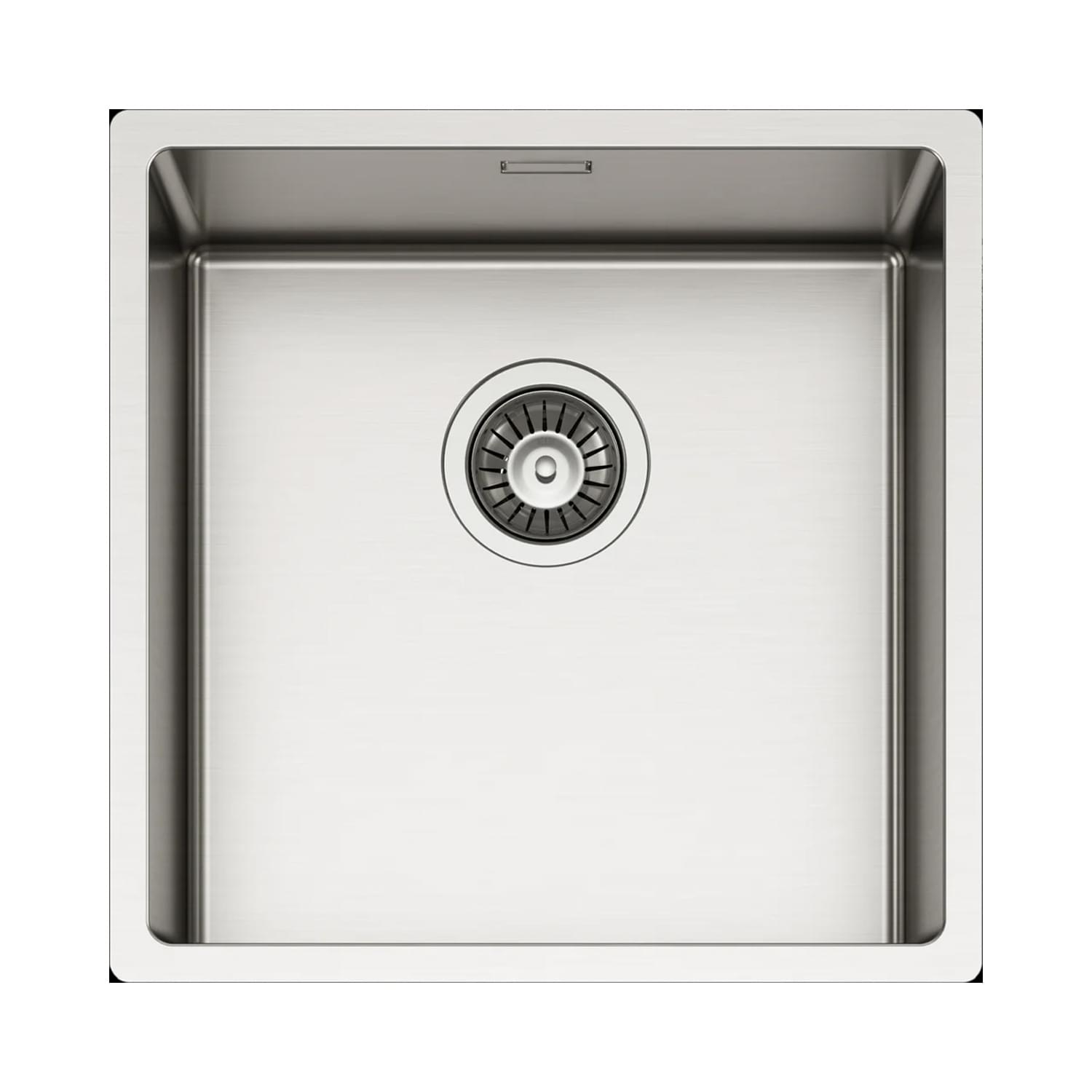 Νεροχύτης κουζίνας ανοξείδωτος ESPRIT 400 Satinato ELLECI 44x44cm