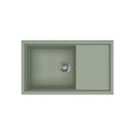 Νεροχύτης κουζίνας SINTESI 410 Sage Green 82 ELLECI 86x50cm