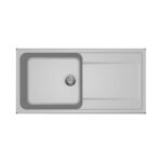 Νεροχύτης κουζίνας LIFE 480 Aluminium 79 ELLECI 100x50cm