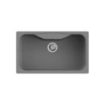 Νεροχύτης κουζίνας FOX 360 Titanium 73 ELLECI 86,3x50,3cm