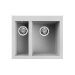 Νεροχύτης κουζίνας QUADRA 150 Aluminium 79 ELLECI 59x50cm