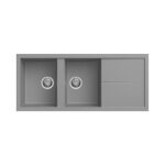 Νεροχύτης κουζίνας UNICO 500 Titanium 73 ELLECI 116x50cm
